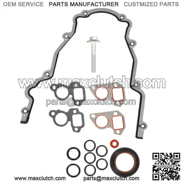 Durable LS High Volume Oil Pump Change Kit w/Gaskets RTV Fit For GM LS 5.3L 6.0L - Image 3