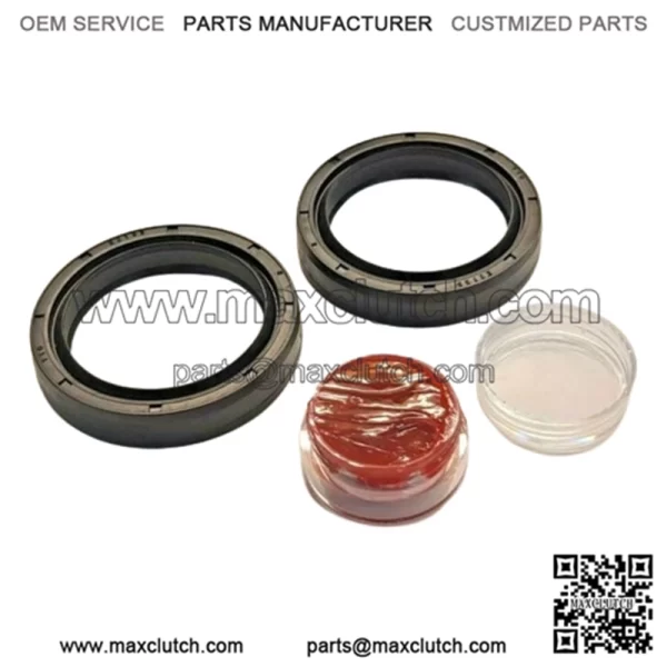 fits:  PEUGEOT VIVACITY 50 1999-2004 SUSPENSION FORK OIL SEALS PAIR + GREASE
