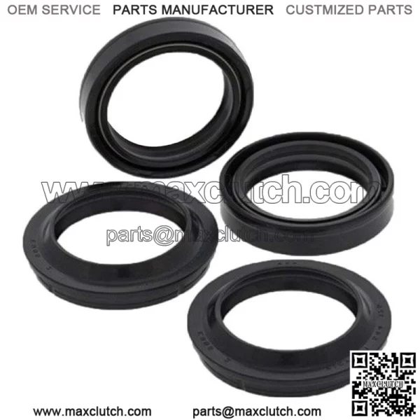 41  54  11mm Front Fork Oil Seal + Dust Seal Kit For Honda Kawasaki Motorcycles - Image 2