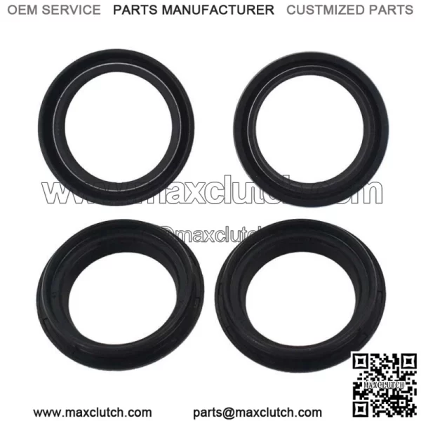 41  54  11mm Front Fork Oil Seal + Dust Seal Kit For Honda Kawasaki Motorcycles - Image 4