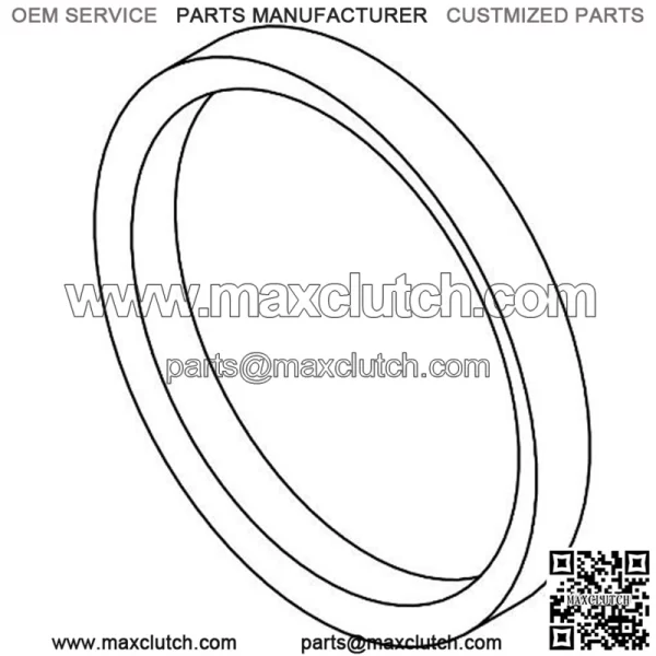 V-ring trunnion seal