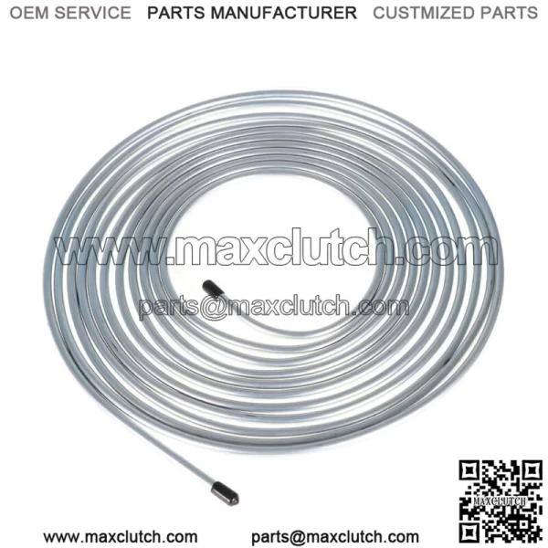 Zinc-Coated Steel Brake Line Tubing Kit 25 Ft. of 1/4 OD Direct Replacement - Image 3
