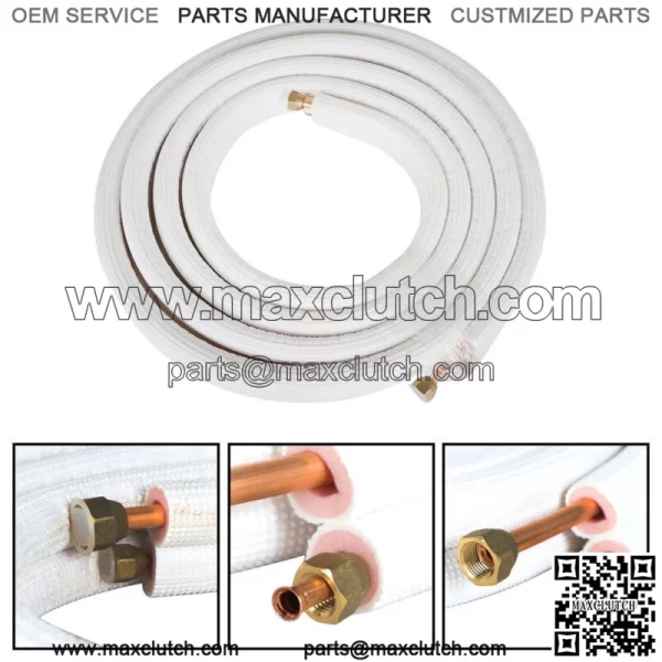 16 Feet 1/4" - 3/8" Dia Install Kit Fits For Mini Split Heat Pump Systems - Image 2