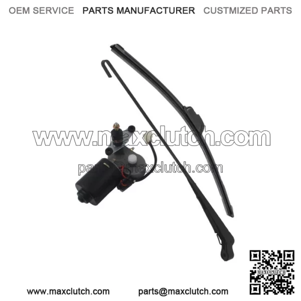 12V Electric UTV Windshield Wiper Motor Kit For Golf Cart Agriculture Vehicle For: More than one vehicle