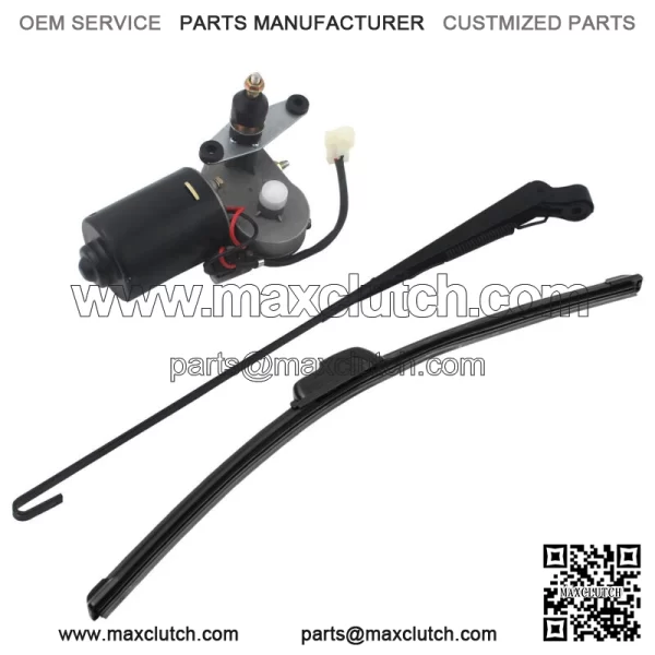 12V Electric UTV Windshield Wiper Motor Kit For Golf Cart Agriculture Vehicle For: More than one vehicle - Image 3