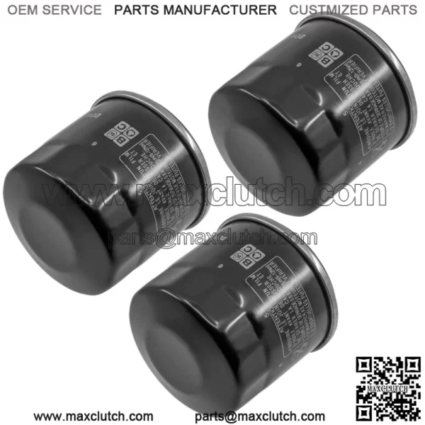 3pcs Oil Filter For Yamaha YXR660 Rhino YZF R6 599 XJ6 Diversion 600 2006-2013 - Image 3