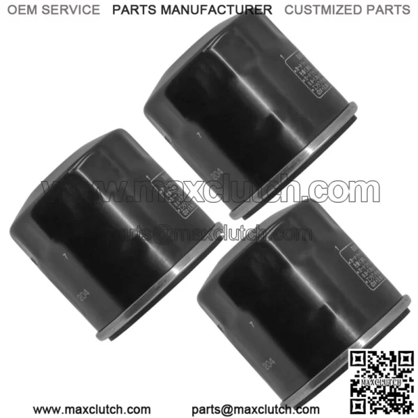 3pcs Oil Filter For Yamaha YXR660 Rhino YZF R6 599 XJ6 Diversion 600 2006-2013 - Image 4