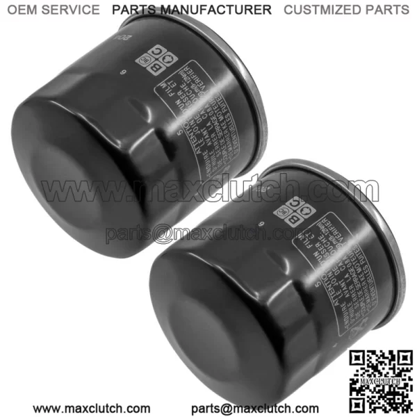 2 Oil Filters For Yamaha YXR660 Rhino YZF R6 599 XJ6 Diversion 600 2006-2018 - Image 4