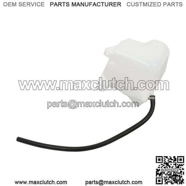 Truck Coolant Bottle & Cap For 1981-1987 Chevy GMC GM Mounting Hardware & Hose - Image 4