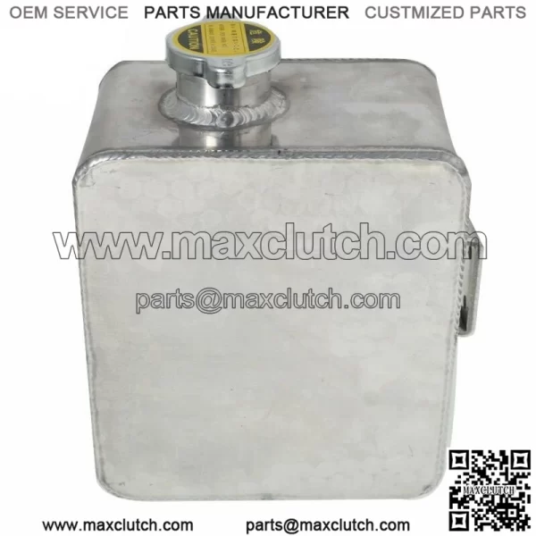 Universal Heavy Duty Aluminum Water Coolant Radiator Overflow Recovery Tank 2.5L - Image 2