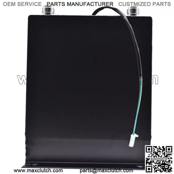 BLACK 2.5 GALLON DRIFTING FUEL CELL GAS TANK+LEVEL SENDER COATED ALUMINUM RACING - Image 3