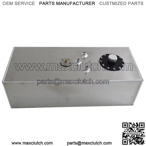 15 GALLON/57L ALUMINUM RACING/DRIFT FUEL CELL GAS TANK+CAP+LEVEL SENDER - Image 3