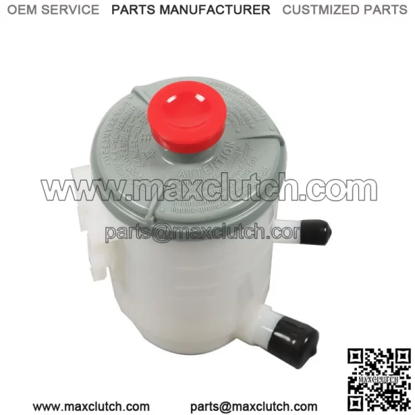 Power Steering Reservoir with cap For 2010-2011 Honda Accord Crosstour White