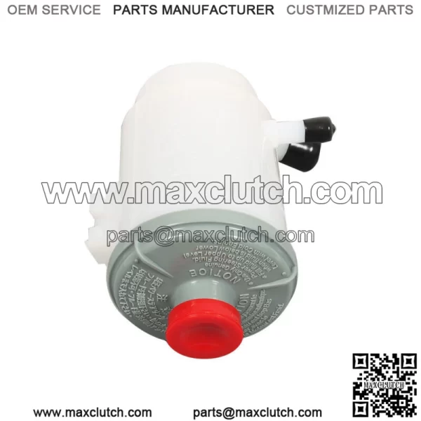 Power Steering Reservoir with cap For 2010-2011 Honda Accord Crosstour White - Image 3