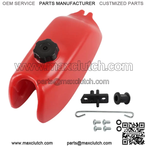For Honda ATC70 ATC 70 1972-1983 1984 1985 Plastic Fuel Tank & Gas Cap Red
