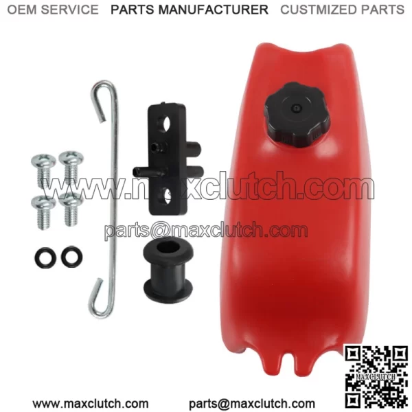 For Honda ATC70 ATC 70 1972-1983 1984 1985 Plastic Fuel Tank & Gas Cap Red - Image 3