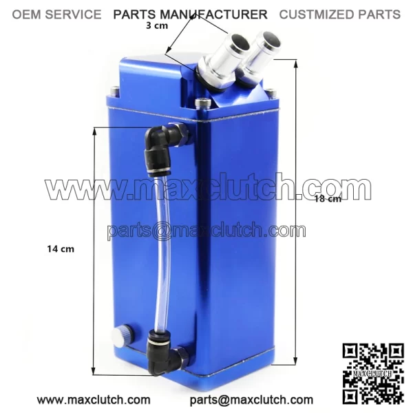05003 Engine Oil Breathing Pot # Blue - Image 2