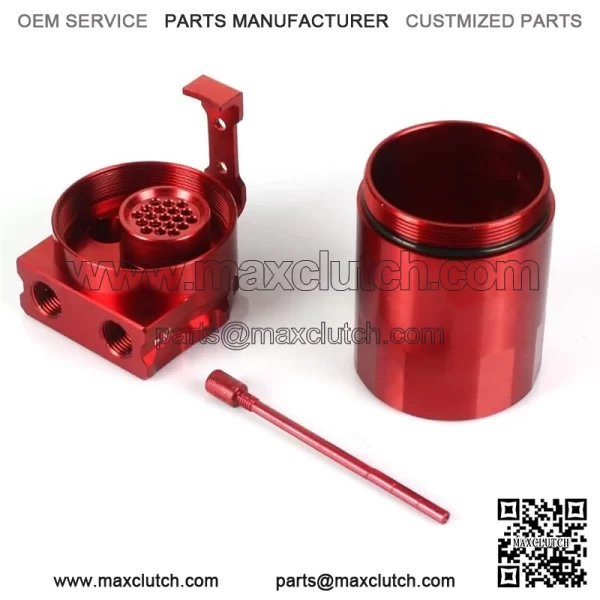 05008 Oil Breather #Red - Image 3