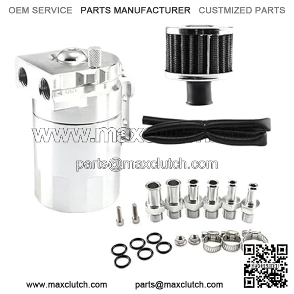 05008 Oil Breather #Silver