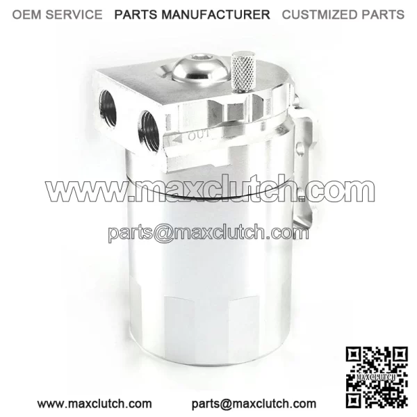 05008 Oil Breather #Silver - Image 2