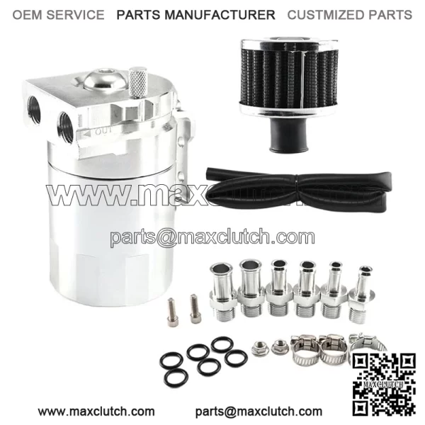 05008 Oil Breather #Silver - Image 3