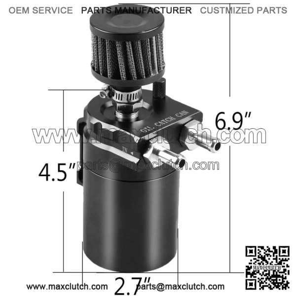 05008 Oil Breather #Black - Image 2