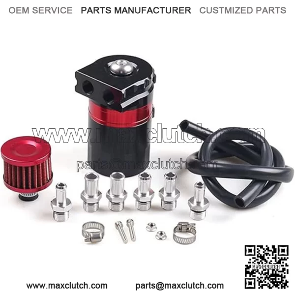 05010 Engine Oil Breather with Air Filter # Red