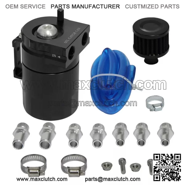05010 Engine Oil Breather with Air Filter # Black - Image 2