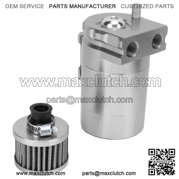 05030 oil breather with air filter # silver - Image 2