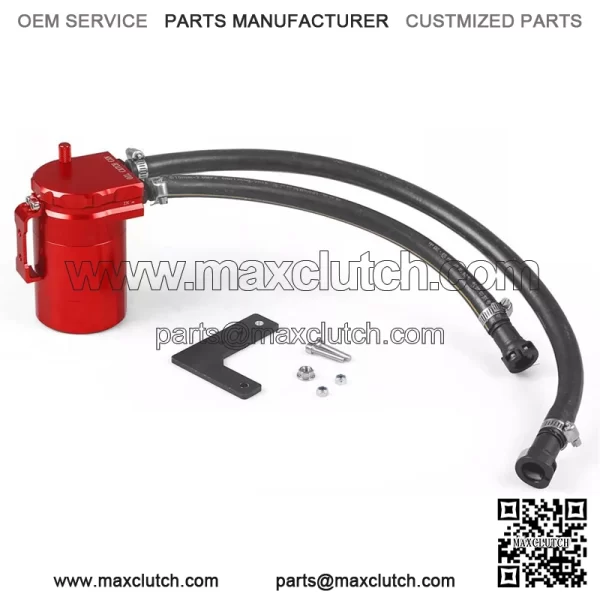 0503 2 Engine Oil Breather Pot # Red
