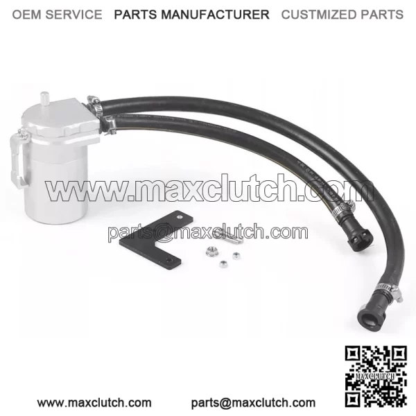 05032 Engine Oil Breather Pot # Silver