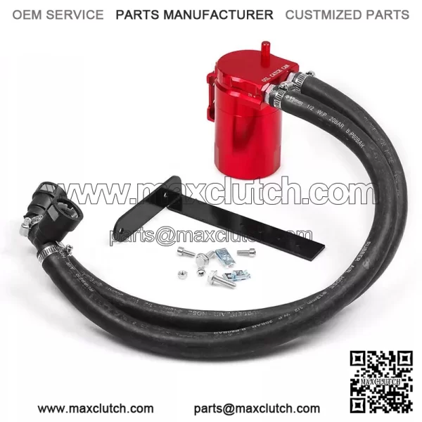 05033 Engine Oil Breather Pot # Red