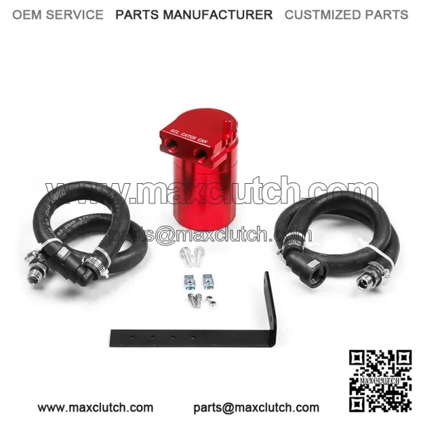 05033 Engine Oil Breather Pot # Red - Image 3