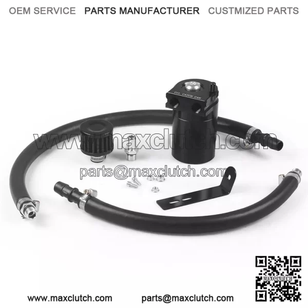 05033 Engine Oil Breather Pot with Air Filter # Black