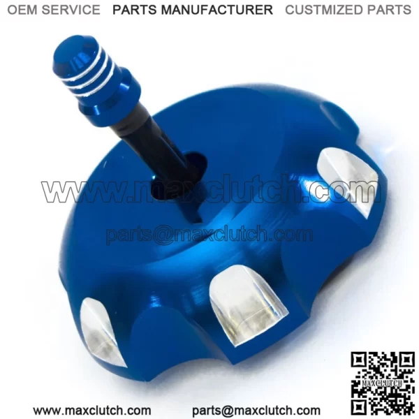 Yamaha 700 80 50  Billet Gas Cap     Blue   402 T6 L For: More than one vehicle