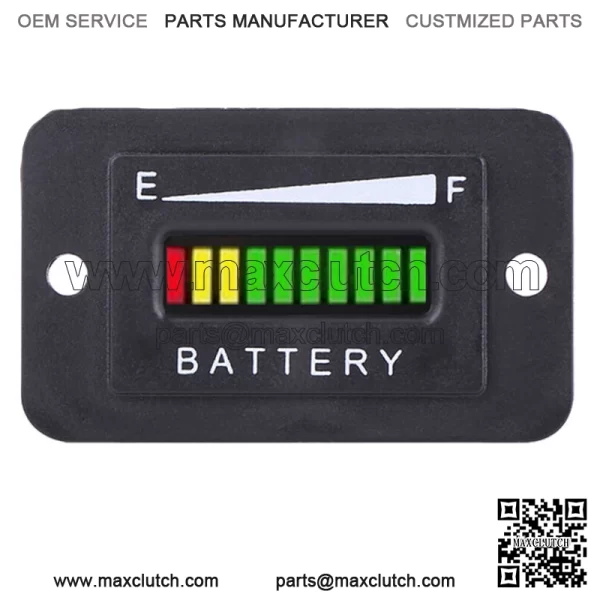 US 36V LED Volt Battery Indicator Meter Gauge For EZGO Club Car Golf Cart Boat