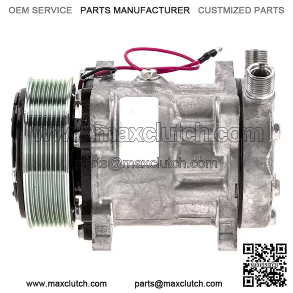 New OEM Sanden SD7H15 A/C AC Compressor 4711 with PV8 Clutch