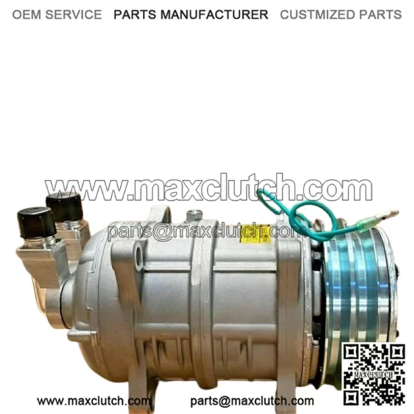 Valeo Seltec TM16 AC Compressor with 2A groove 24 volt clutch assembly