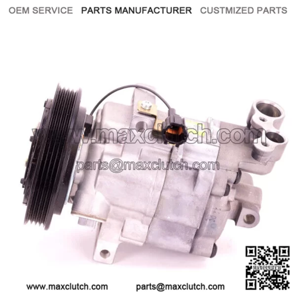 AC Compressor OE DKV08R with PV4 Clutch Fits Nissan Note Micra K12 III