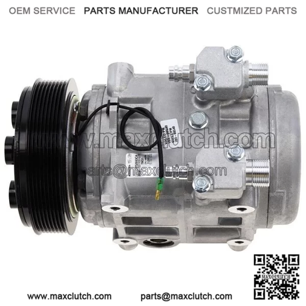 A/C Compressor fits Tama OEM TM31 8 Groove 12 Volt
