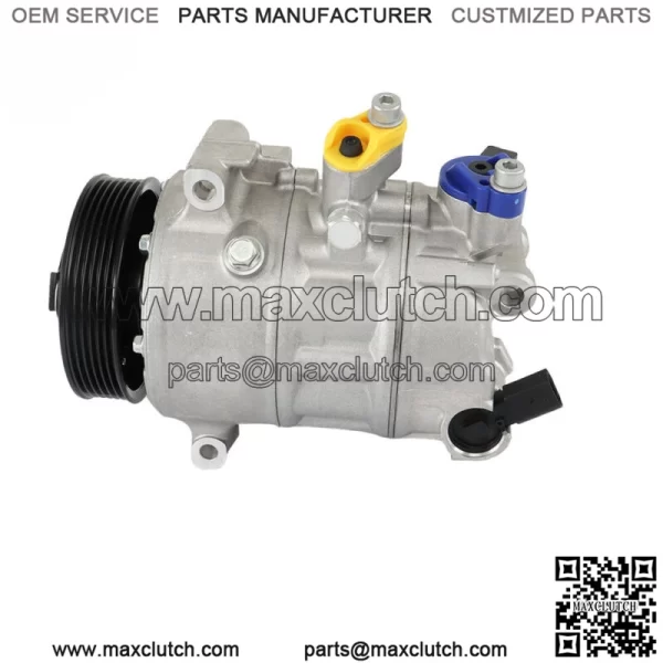 A/C AC Compressor for 2004-2017 2018 Audi A3  VW Jetta CC GTI Passat 1.8L 2.0L
