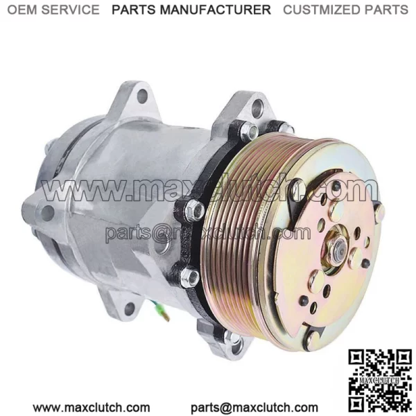 A/C Compressor With Clutch For 1985-1987 1988 1989 1990 Jeep Cherokee 2.1L 2.5L
