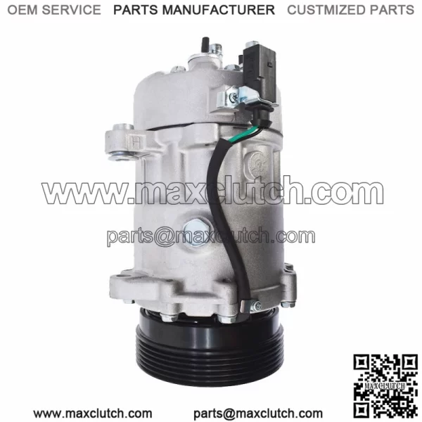 A/C AC Compressor For Audi TT,Quatro,Volkswagen Jetta,Golf Beetle SD7V16 2.0L - Image 3