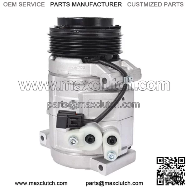 New A/C AC Compressor For 2008-2012 Buick Enclave Chevrolet Traverse GMC Acadia - Image 3