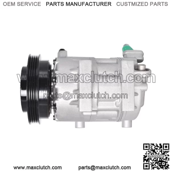 A/C AC Compressor w/Clutch For 2006 2007 2008 2009 Hyundai Accent 1.6L CO 10925C - Image 2