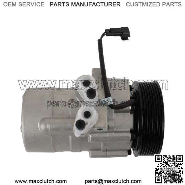 Diesel A/C Compressor w/Clutch For Ford F-250 F-350 F-450 F-550 Super Duty 6.7L - Image 2