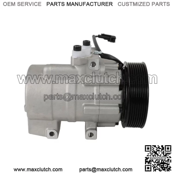 Diesel A/C Compressor w/Clutch For Ford F-250 F-350 F-450 F-550 Super Duty 6.7L - Image 3