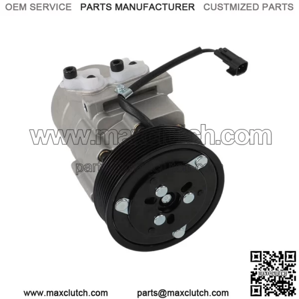 Diesel A/C Compressor w/Clutch For Ford F-250 F-350 F-450 F-550 Super Duty 6.7L - Image 4