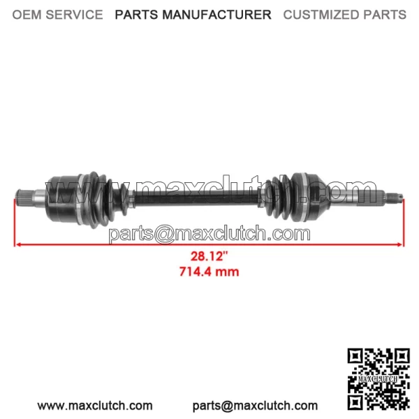CV Axles For Kawasaki Teryx KRF800 2017-2023 Front And Rear For: More than one vehicle - Image 2