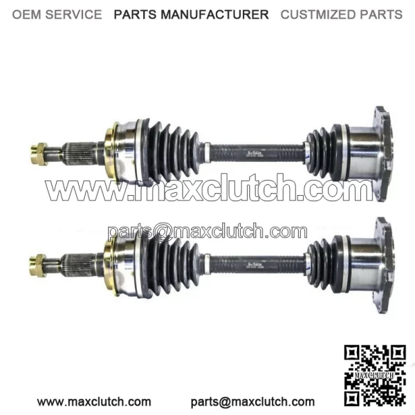 2 Front CV Axles for Silverado Sierra Suburban Tahoe  1500 K1500 4x4 6-lug (For: More than one vehicle)